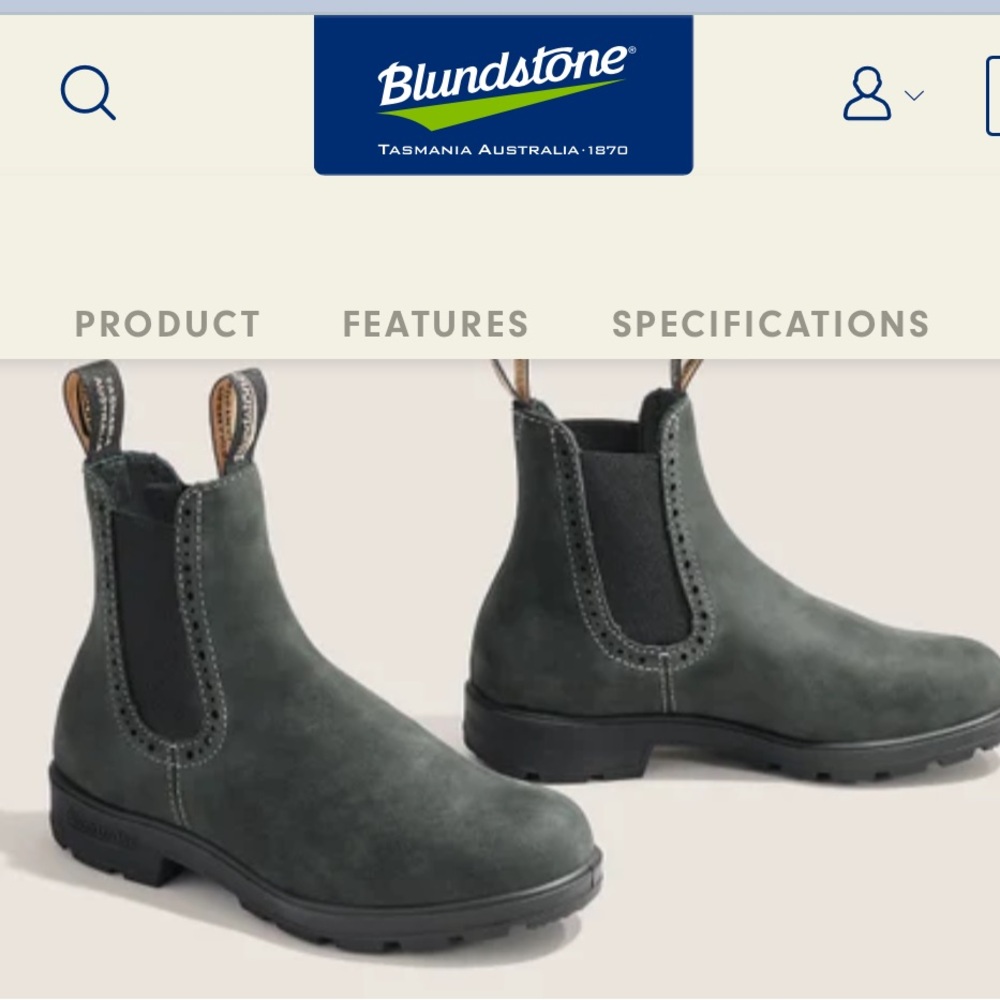 Blundstone Women's Combat Boots - Dark Gray